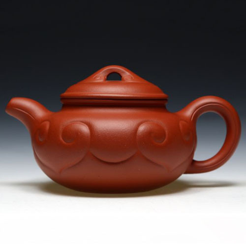高档茶礼正品宜兴紫砂壶全手工名家收藏级周国洪原矿朱泥仿古如意