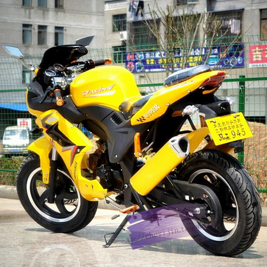 新yamaha摩托車大跑車150-250cc送本田貼花鈴木趴賽越野助力機車