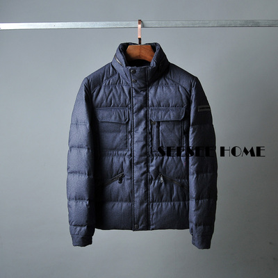 发哥最爱 米兰优雅 教父l88l 聚酯拉绒 东隆巨作 男士修身羽绒服