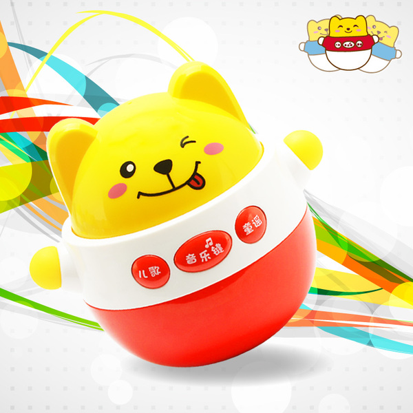 新生儿0-1岁婴儿玩具 音乐不倒翁 早教益智儿童玩具