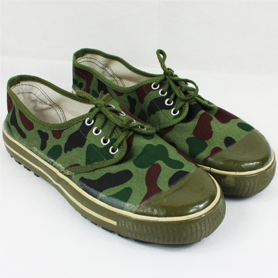 高帮解放鞋男鞋99作训鞋07式军训鞋军鞋胶鞋黄球鞋迷彩户外帆布鞋