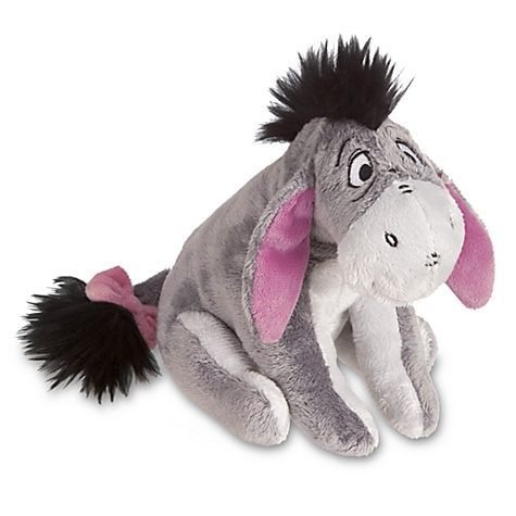 disney 原厂 eeyore 屹耳 eyore mini bean bag 约18cm 随身玩偶