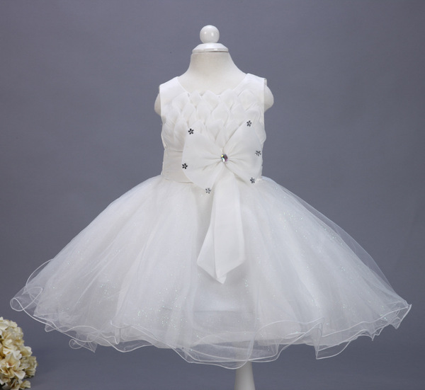 2015夏季童装宝宝白色公主裙子女童连衣裙儿童5蓬蓬裙2到3-4-6岁7