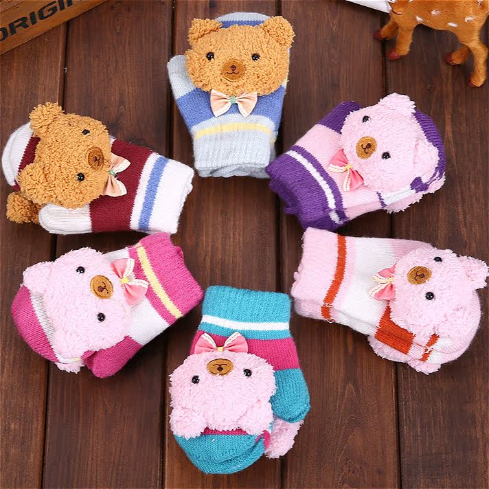Gants pour enfants en cachemire - Ref 2145210 Image 23