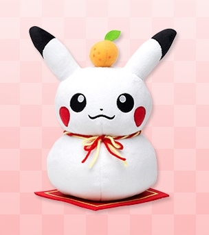 日本代购 预订 口袋妖怪 神奇宝贝皮卡丘 新年周边