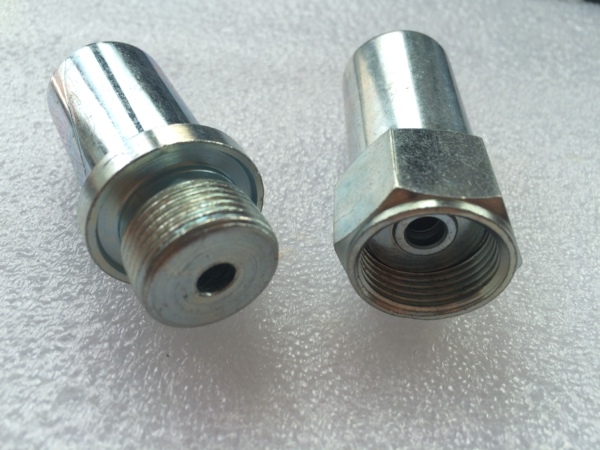 家高压清洗机洗车机配件550 580型 出水管接头 压制接头 原厂接头