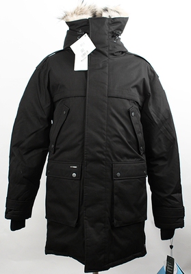 韩国直邮正品现货 加拿大nobis 男士中长款羽绒服 yatesy black
