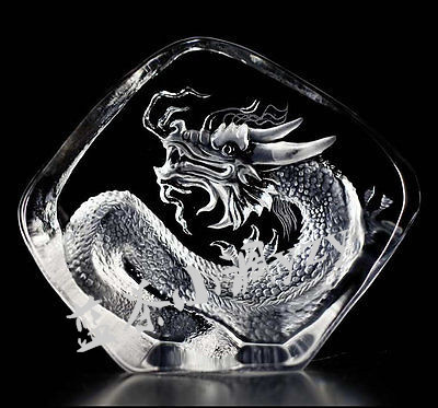 海外代购 摆件 mats水晶龙雕塑雕像/ 33751小雕像