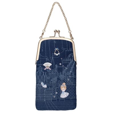 petit fleur 日本刺绣 手机包 小包包 卡包 可放6s