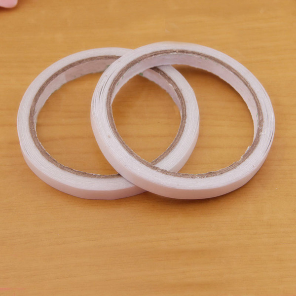 双面胶带批发 高粘强力超薄 黄油双面胶 双面胶宽0.5cm-5cm长10米
