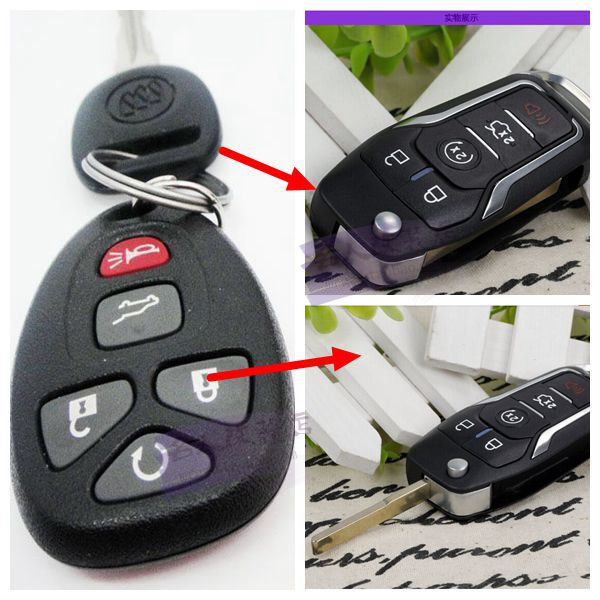 悍马折叠钥匙09款悍马h2折叠钥匙 h3折叠钥匙 悍马 改装黑牛款