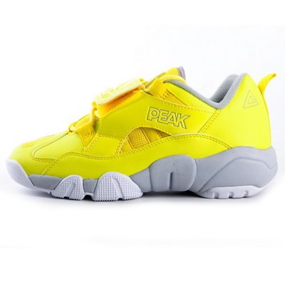匹克正品耐磨防滑黄色男子篮球鞋 秋冬季新款缓震低帮男鞋运动鞋