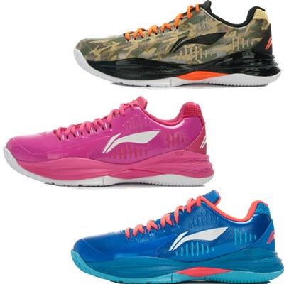 李宁篮球鞋男鞋低帮15秋风暴樱花粉色韦德之道音速3运动鞋abpj039