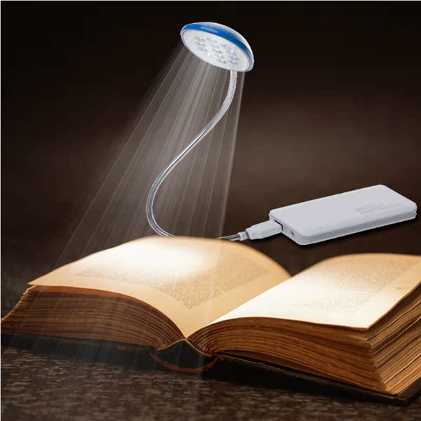 usb护眼led小台灯移动电源灯电脑键盘灯卧室床头节能台灯创意台灯