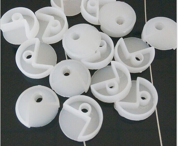 90度3厘衣柜门玻璃扣 玻璃钉 镜钉 镜子固定件 装饰钉 塑料玻璃夹