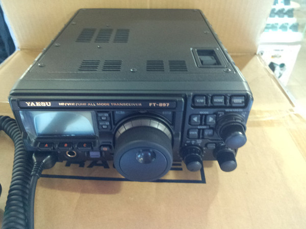 yaesu八重洲车载式多功能短波电台ft-897d 日本原装