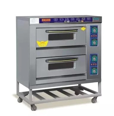 厨宝ka-20二层四盘电烤箱 烘烤炉 电食品烘炉