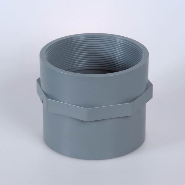 塑料外丝接头pvc-u环保饮水级工程管件接头外螺纹定做批发招代理