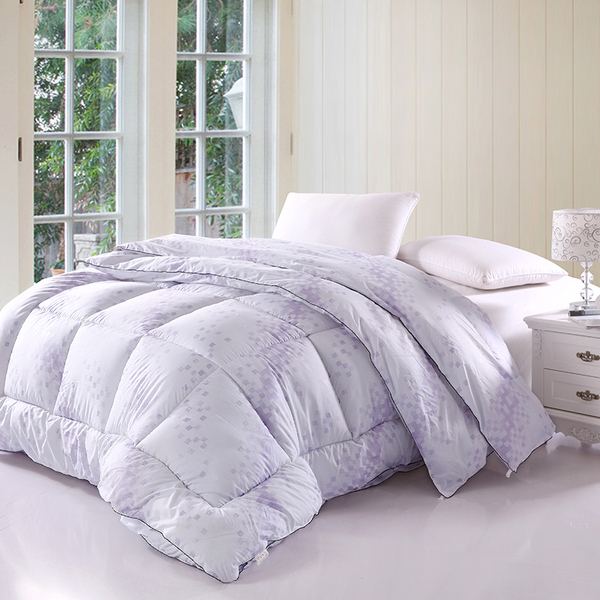 超柔超细透气亲肤双胎羽丝绒双人冬被 四季被 2*2.3/2.2*2.