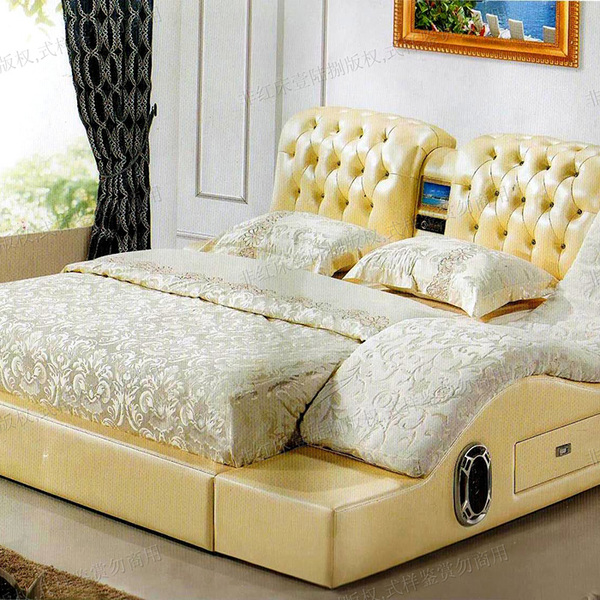 电动合欢床 情趣床红床电动多功能夫妻成人用品主题酒店情趣家具