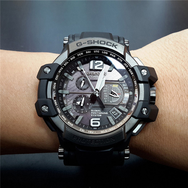 【上海实体店】卡西欧手表男gps电波表空霸太阳能gpw-1000t-1a/2a