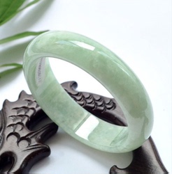 正品特价 缅甸翡翠a货玉镯子天然玉石手镯玉器冰糯种 女款带证书