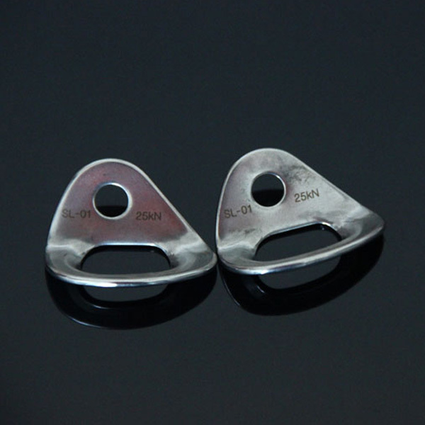 户外登山探洞攀岩 316不锈钢挂片 登山攀岩 单挂片25kn