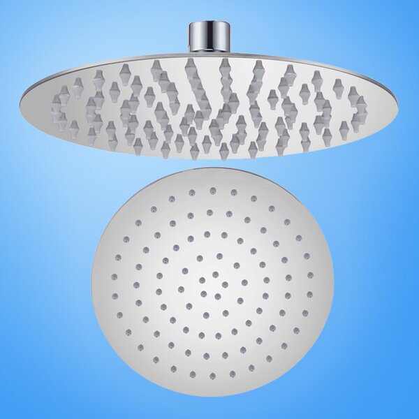 出口8寸-12寸 304不锈钢超薄圆形顶喷淋浴喷头 入墙/吊顶雨淋花洒