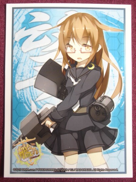 日本原装动漫卡套 舰队collection 舰娘 望月 卡套牌套 单张卡套
