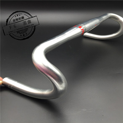 8竞速小弯把 山地公路死飞自行车钢把 羊角把