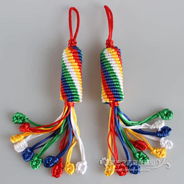 金刚结 车挂 手工编制金刚结 佛教宗教工艺品 蒙古族特色工艺品