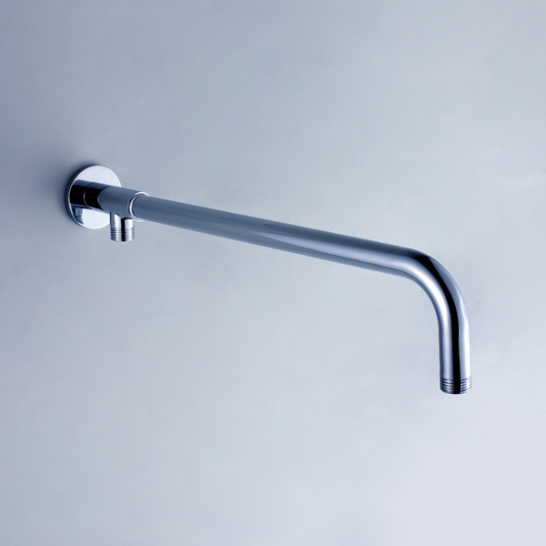 全铜明装顶喷花洒支架 暗装固定杆连接杆 大花洒头固定底座 配件