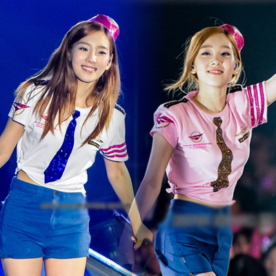 少女时代二巡同款打歌服舞台装拉拉啦啦队操ds表演演出服舞蹈服装