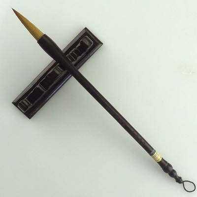 汝阳刘文房四宝精制狼毫毛笔正宗东北狼尾适合中楷书法行书草书