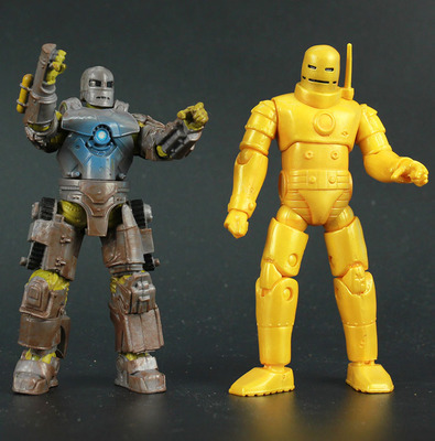 正品孩之宝 marvell漫威漫画英雄 3.75寸可动人偶手办 初代钢铁侠