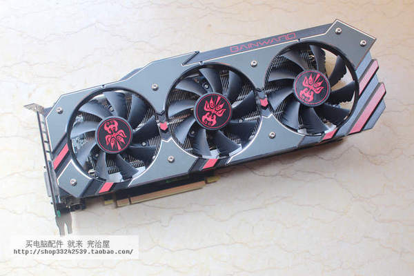 完治屋★ 耕升(gainward)gtx970 关羽4g 256bit 显卡