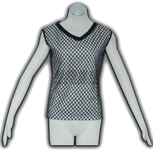 火影忍者网格内衣cosplay服装小樱雏田天天纲手井野女款打底衫