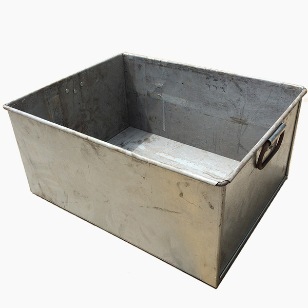 实惠利用料金属白铁皮 周转箱 物流箱 周转筐 铁箱 工具箱 零件盒