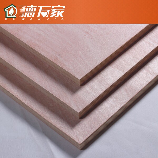 德万家柳桉多层板25mm e1级装饰木饰面胶合板环保板材实木家具板