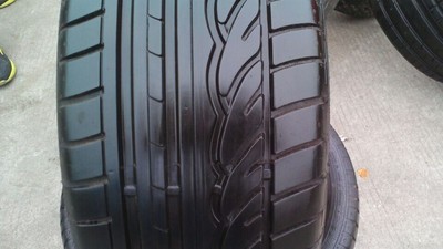 正品鄧綠普255/45r18 99y 汽車輪胎 實圖拍攝