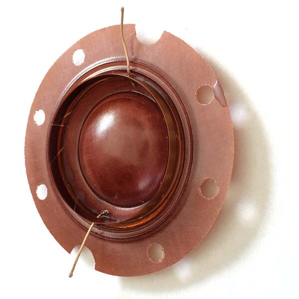 批发50w真美高音喇叭凹音圈广播喇叭音膜 /喇叭线圈 25w-50w通用