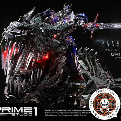 prime 1 studio mmtfm-05 变形金刚4 钢索&擎天柱 雕像 完美现货