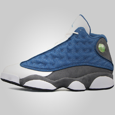 air jordan gigi 乔丹十三代乔aj13海军蓝白蓝男篮球鞋414571-401