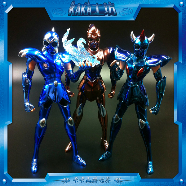 【kaka工坊】冥斗士3人组 地阴星丘布 地走 地劣 手办断货