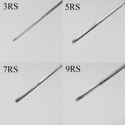 常用圓針散口上色針打霧紋身針3rs5rs7rs9rs11rs13rs一次性紋身針