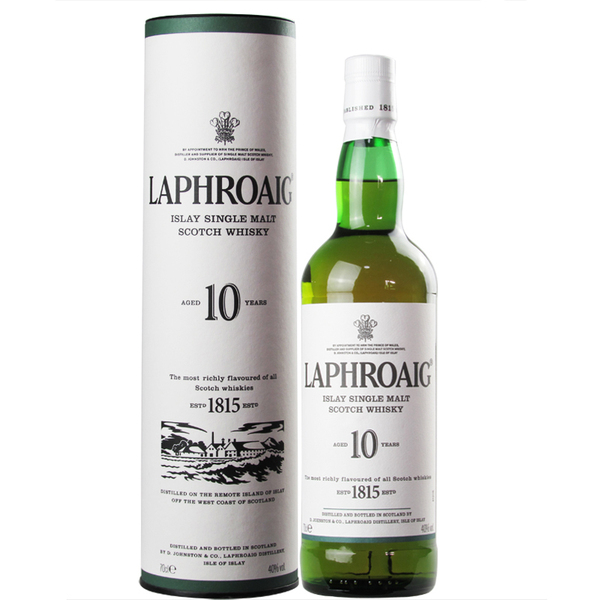 laphroaig拉弗格10年单一麦芽纯麦威士忌 拉佛伊格10年正品 洋酒