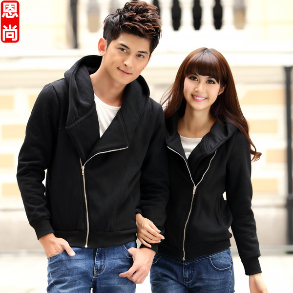 情侣装 秋装新款韩版春秋季情侣卫衣外套女上衣女秋冬学生装恩尚