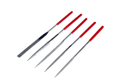 包邮五只装锉刀镀钛金刚石锉刀5件装超田宫wave锉刀模型打磨工具