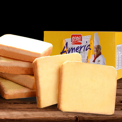 盼盼梅尼耶干蛋糕1000g 奶香味干面包糕点饼干早餐零食整箱