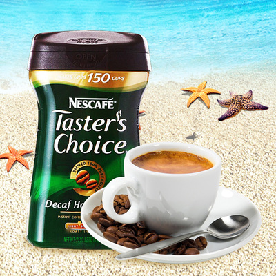 美国雀巢nestle nescafe速溶咖啡 低咖啡因 283g